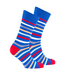 Socks N Socks Men's  Stripe Crew Socks
