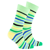 Socks N Socks Men's  Stripe Crew Socks Socks N Socks Men's  Stripe Crew Socks