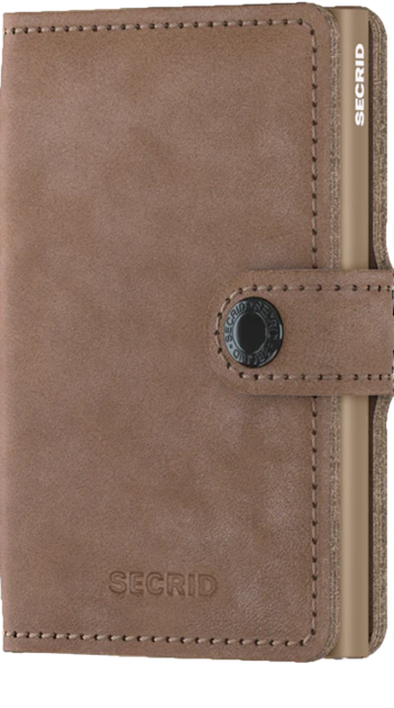 SECRID - Miniwallet - Vintage  Taupe