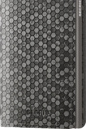 SECRID - Slimwallet - Hexagon Grey