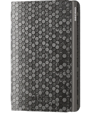 SECRID - Slimwallet - Hexagon Grey