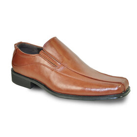 Bravo Slip On Dress Shoes - Brown