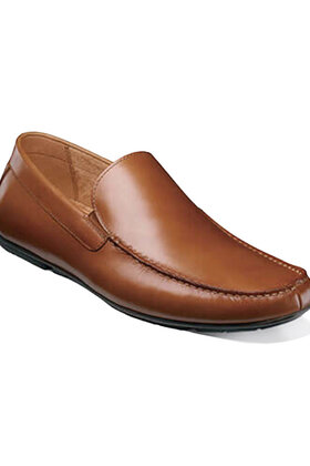 Florsheim Talladega Venetian Moc Toe Driver - Cognac