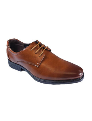 Avellino Boys Plain Toe Oxford - Cognac