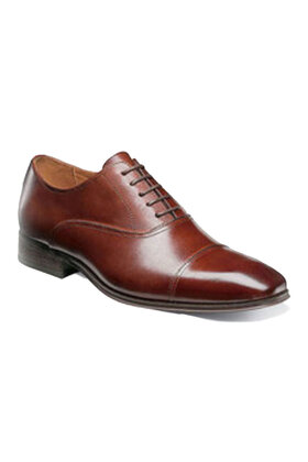 Florsheim Postino Cap Toe Oxford - Cognac