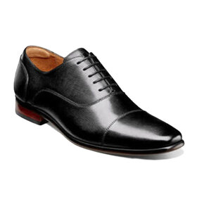 Florsheim Postino Cap Toe Balmoral Oxford - Black