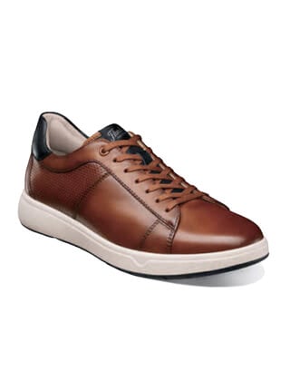Florsheim Heist Lace To Toe Sneaker - Cognac