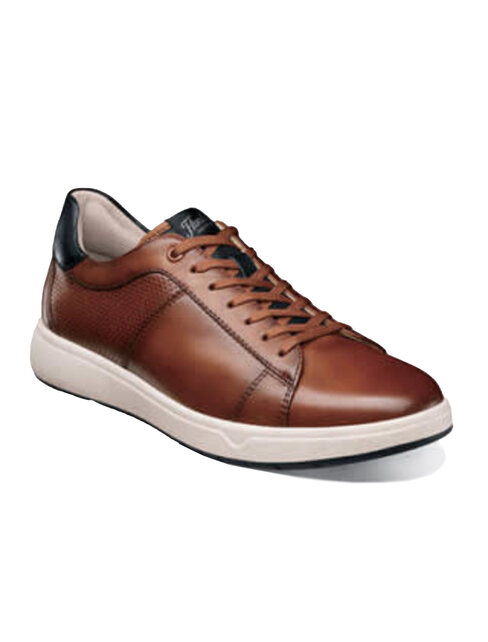 Florsheim Heist Lace To Toe Sneaker - Cognac