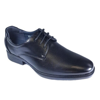 Avellino Boys Plain Toe Oxford - Black