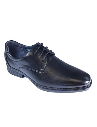Avellino Boys Plain Toe Oxford - Black