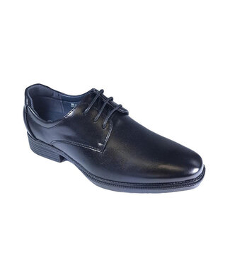 Avellino Boys Plain Toe Oxford - Black