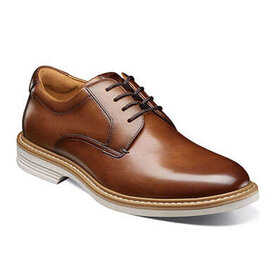 Florsheim Norwalk Plain Toe Oxford - Cognac Multi