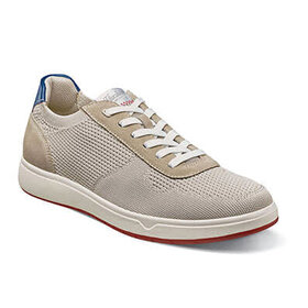 Florsheim Heist Knit 6-Eye Lace Toe Sneaker - Ice