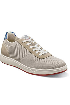 Florsheim Heist Knit 6-Eye Lace Toe Sneaker - Ice