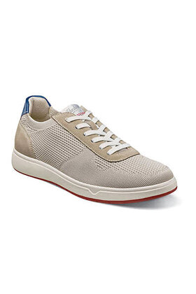 Florsheim Heist Knit 6-Eye Lace Toe Sneaker - Ice
