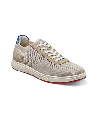 Florsheim Florsheim Heist Knit 6-Eye Lace Toe Sneaker - Ice