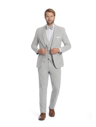 Essential  Jacket - Youth- Light Grey