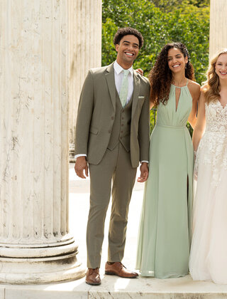 Essential  Vest - Youth- Sage