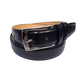 DICAPRI LEATHER BELT - Black