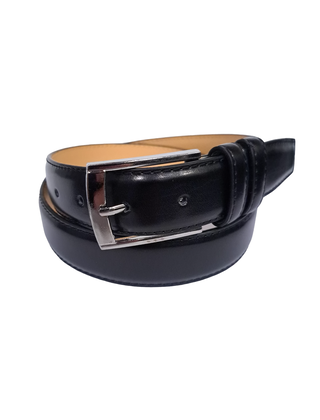 DICAPRI LEATHER BELT - Black