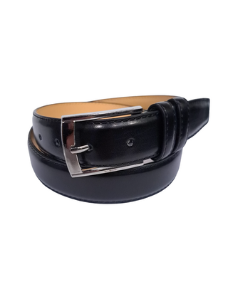 DICAPRI LEATHER BELT - Black
