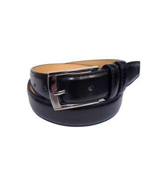 DICAPRI LEATHER BELT - Black