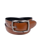 Florsheim Boy's Reversable Leather Belt - Black / Cognac