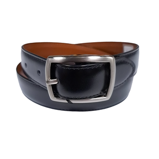 Florsheim Boy's Reversable Leather Belt - Black / Cognac