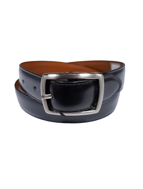 Florsheim Boy's Reversable Leather Belt - Black / Cognac