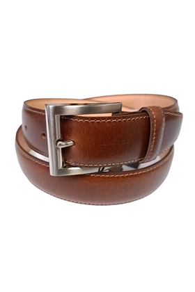 BUFFALO GRAIN LEATHER BELT