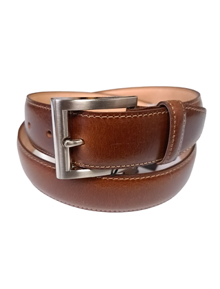 BUFFALO GRAIN LEATHER BELT