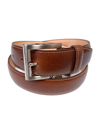 BUFFALO GRAIN LEATHER BELT