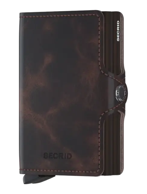 SECRID - Twinwallet Vintage Chocolate