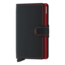 Secrid SECRID - Miniwallet - Matte  Black & Red