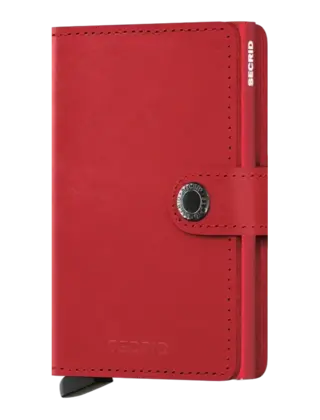 SECRID - Miniwallet - Original  Red - Red