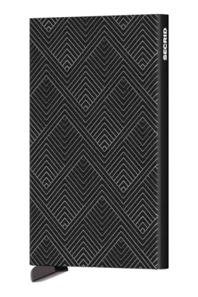 SECRID - Laser Structure Cardprotector  - Black