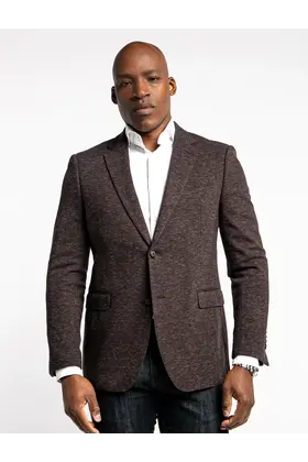 7 Downie St. Knit Sport Coat - Hart - Burgundy