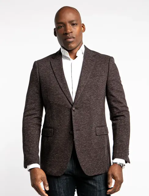 7 Downie St. Knit Sport Coat - Hart - Burgundy 7 Downie St. Knit Sport Coat - Hart - Burgundy