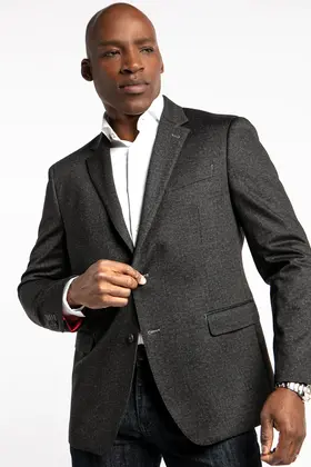 7 Downie St. Knit Sport Coat - Olympus - Dark Grey
