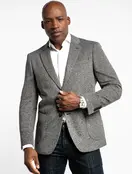 7 Downie St. Wool Blend Sport Coat - Everly - Grey