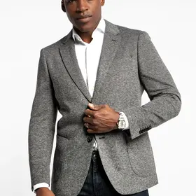 7 Downie St. Wool Blend Sport Coat - Everly - Grey