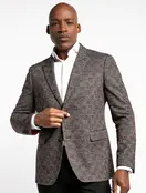 7 Downie St. Wool Blend Glen Plaid Sport Coat - Theo