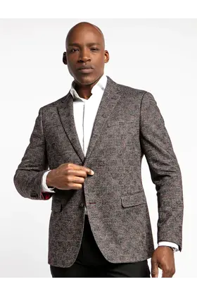 7 Downie St. Wool Blend Glen Plaid Sport Coat - Theo