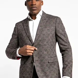 7 Downie St. Wool Blend Glen Plaid Sport Coat - Theo