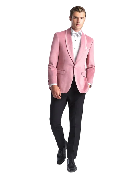 Allure Velvet Sport Coat - Dusty Rose Allure Velvet Sport Coat - Dusty Rose