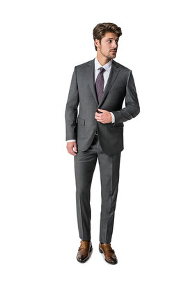 Paul Betenly Ronaldo Suit - Grey