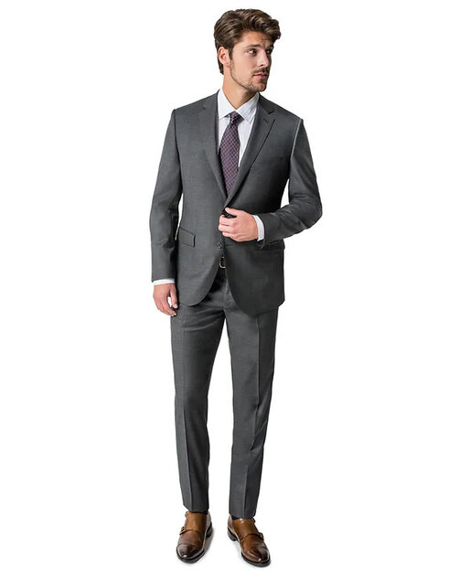 Paul Betenly Ronaldo Suit - Grey