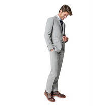 Paul Betenly Ronaldo Suit - Light Grey