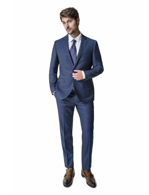 Paul Betenly Ronaldo Suit - Blue