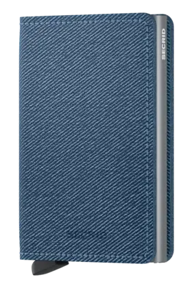 SECRID - Slimwallet Twist Jeans Blue